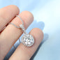 To My Beautiful Girlfriend - Through My Eyes- Eternal Hope Necklace - Celeste Jewel