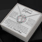 To My Beautiful Girlfriend - Through My Eyes- Eternal Hope Necklace - Celeste Jewel