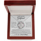 To My Beautiful Girlfriend - Through My Eyes- Eternal Hope Necklace - Celeste Jewel