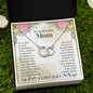 To My Beautiful Mom - Amazing Influence On Me - Perfect Pair Necklace - Celeste Jewel
