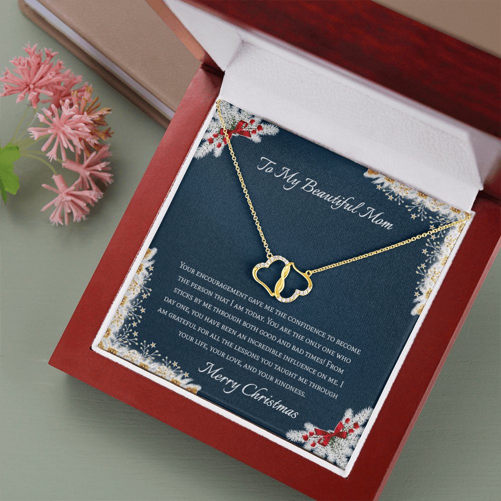 To My Beautiful Mom - Merry Christmas - Everlasting Love - Celeste Jewel