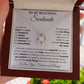 To My Beautiful Soulmate - My Everything - Love Knot Necklace - Celeste Jewel
