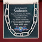 To My Beautiful Soulmate - You're My Love - Forever Linked Necklace - Celeste Jewel