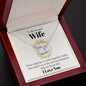 To My Beautiful Wife - Every Single Day - Perfect Pair Necklace - Celeste Jewel