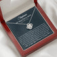 To My Beautiful Wife - How Special You Are - Love Knot Necklace - Celeste Jewel