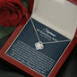 To My Beautiful Wife - How Special You Are - Love Knot Necklace - Celeste Jewel