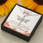 To My Beautiful Wife - Last Breath - Dragonfly Necklace - Celeste Jewel