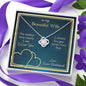To My Beautiful Wife - Love You More Than That - Love Knot Necklace - Celeste Jewel