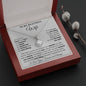 To My Beautiful Wife - My Everything - Eternal Hope Necklace - Celeste Jewel