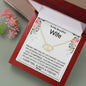 To My Beautiful Wife - My Other Half - Everlasting Love Necklace - Celeste Jewel