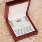 To My Beautiful Wife - My Other Half - Everlasting Love Necklace - Celeste Jewel