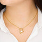 To My Beautiful Wife - Once Upon A Time - Eternal Love Necklace - Celeste Jewel