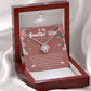 To My Beautiful Wife - Once Upon A Time - Love Knot Necklace - Celeste Jewel