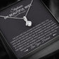 To My Beautiful Wife - The Day I Met You- Sparkling Radiance Necklace - Celeste Jewel