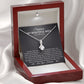 To My Beautiful Wife - The Day I Met You- Sparkling Radiance Necklace - Celeste Jewel