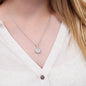 To My Beautiful Wife - Through My Eyes- Eternal Hope Necklace - Celeste Jewel