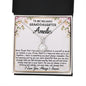 To My Beloved Granddaughter - Never Forget - Eternal Hope Necklace - Celeste Jewel