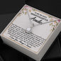 To My Beloved Granddaughter - Never Forget - Eternal Hope Necklace - Celeste Jewel