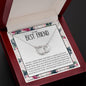 To My Best Friend - Because Of You - Perfect Pair Necklace - Celeste Jewel