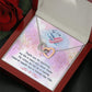 To My Best Friend - Friends Like You - Interlocking Hearts Necklace - Celeste Jewel