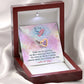To My Best Friend - Friends Like You - Interlocking Hearts Necklace - Celeste Jewel