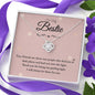 To My Bestie - True Friends - Love Knot Necklace - Celeste Jewel