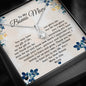 To My Bonus Mom - The Gift Of You - Sparkling Radiance Necklace - Celeste Jewel