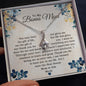 To My Bonus Mom - The Gift Of You - Sparkling Radiance Necklace - Celeste Jewel