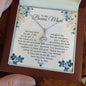 To My Bonus Mom - The Gift Of You - Sparkling Radiance Necklace - Celeste Jewel