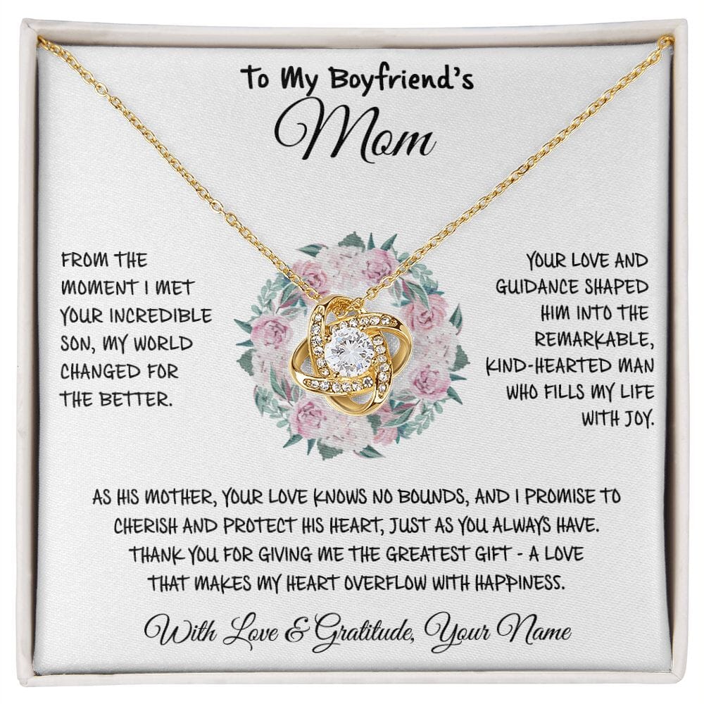To My Boyfriend's Mom Necklace | Mother in Law Jewelry Gift for Christ –  Paperamber