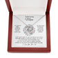 To My Caring Mom (From Son) - Your Little Boy - Love Knot Necklace - Celeste Jewel