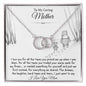 To My Caring Mother - For All The Times - Perfect Pair Necklace - Celeste Jewel