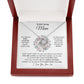 To My Caring Mum (From Son) - Your Little Boy - Love Knot Necklace - Celeste Jewel
