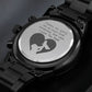 To My Dad - I Love You - Black Chronograph Watch - Celeste Jewel