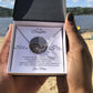 To My Daughter - Always Carry You In My Heart - Interlocking Hearts Necklace - Celeste Jewel