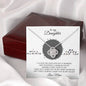 To My Daughter - Always Carry You In My Heart - Love Knot Necklace - Celeste Jewel