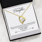 To My Daughter - Always Here For You - Eternal Love Necklace - Celeste Jewel