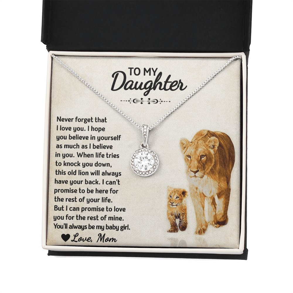 To My Daughter - Always My Baby - Eternal Hope Necklace - Celeste Jewel