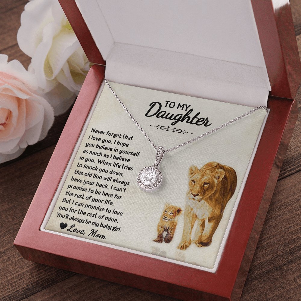 To My Daughter - Always My Baby - Eternal Hope Necklace - Celeste Jewel