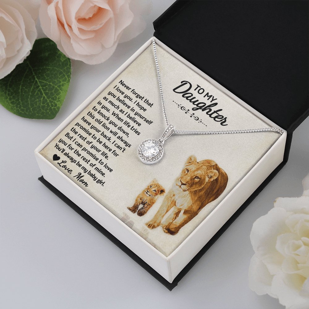 To My Daughter - Always My Baby - Eternal Hope Necklace - Celeste Jewel