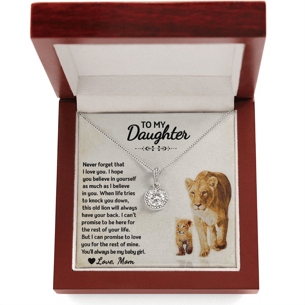 To My Daughter - Always My Baby - Eternal Hope Necklace - Celeste Jewel