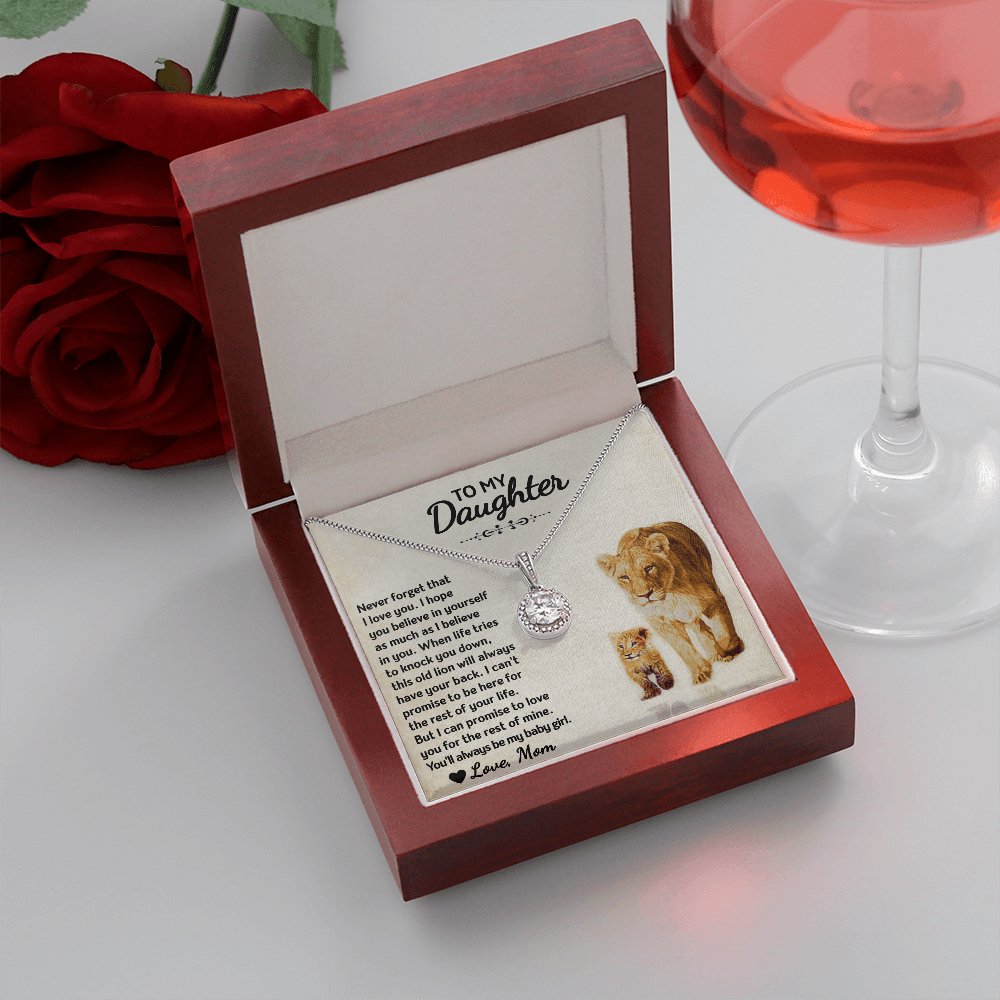 To My Daughter - Always My Baby - Eternal Hope Necklace - Celeste Jewel