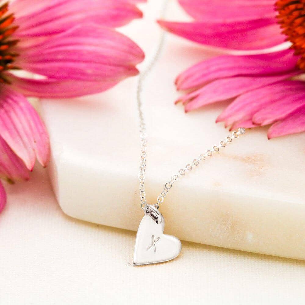 Personalised Sterling Silver Footprints and Cubic Zirconia Heart Angel –  The Lovely Keepsake Company