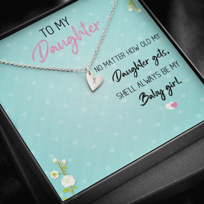 To My Daughter - Always My Baby Girl - Love & Hugs Necklace - Celeste Jewel
