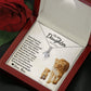 To My Daughter - Always My Baby Girl - Sparkling Radiance Necklace - Celeste Jewel