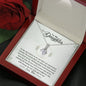 To My Daughter - Always My Little Girl - Sparkling Radiance Necklace - Celeste Jewel