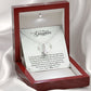 To My Daughter - Always My Little Girl - Sparkling Radiance Necklace - Celeste Jewel