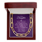 To My Daughter - Always Remember - Forever Linked Necklace - Celeste Jewel