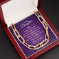 To My Daughter - Always Remember - Forever Linked Necklace - Celeste Jewel