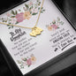 To My Daughter - Amazing Child - Love & Hugs Necklace - Celeste Jewel